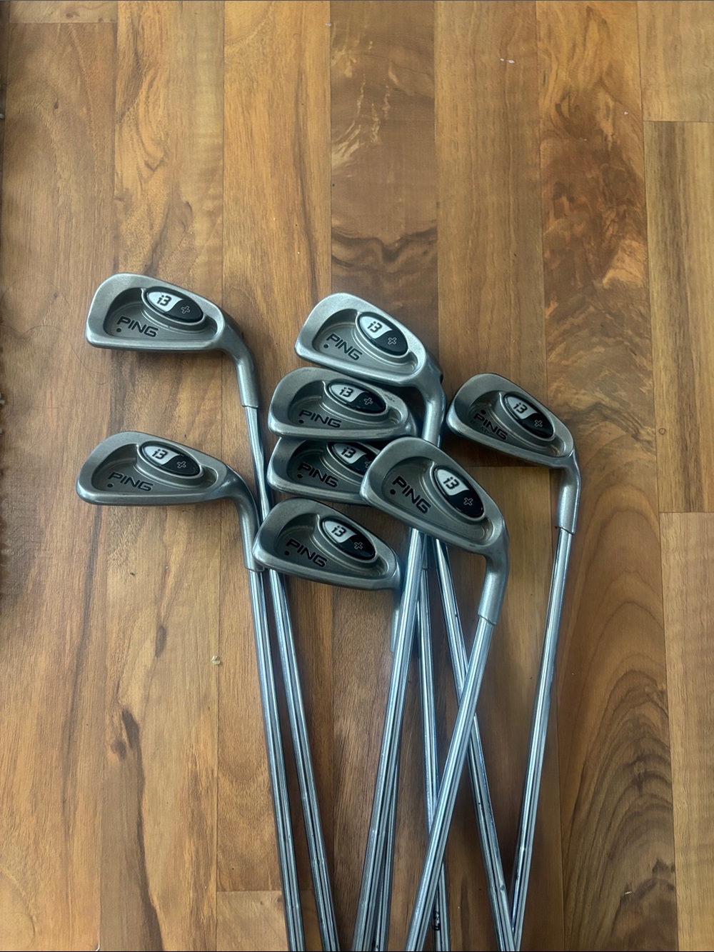 Ping Iron Set in Silver and Black Accent